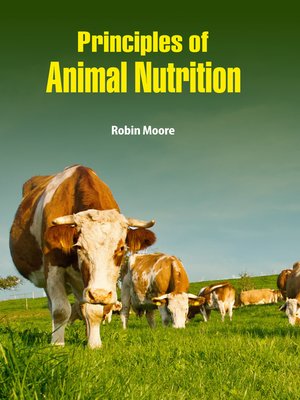 cover image of Principles of Animal Nutrition